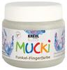 Peinture au doigt étincelante MUCKI, 150 ml