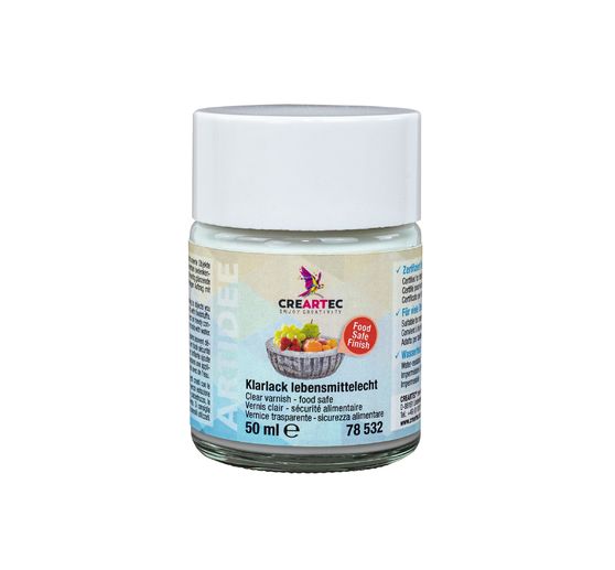 Vernis transparent, brillant satiné