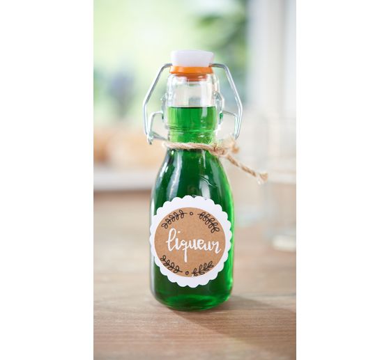 Bouteilles en verre à fermeture mécanique VBS, 2 pc.