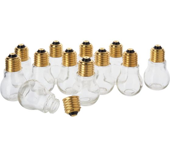 Ampoules décoratives à vis VBS, 12 pc.