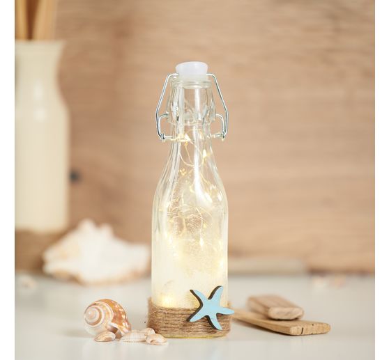 Bouteilles en verre à fermeture mécanique VBS, 2 pc.