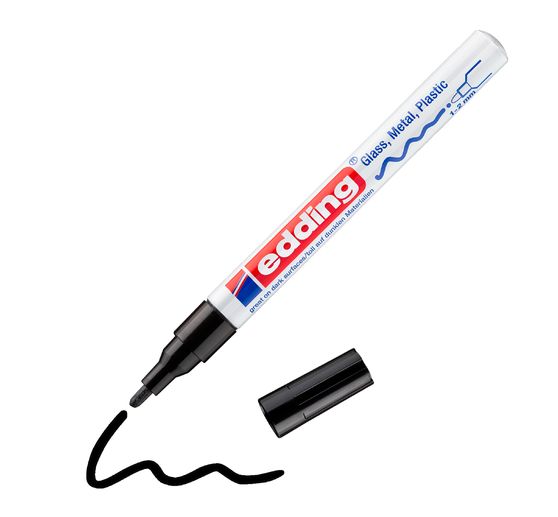 Marqueur à encre laquée edding 751, 1-2 mm