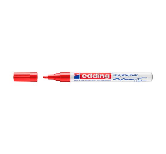 Marqueur à encre laquée edding 751, 1-2 mm