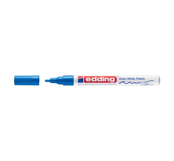 Marqueur à encre laquée edding 751, 1-2 mm