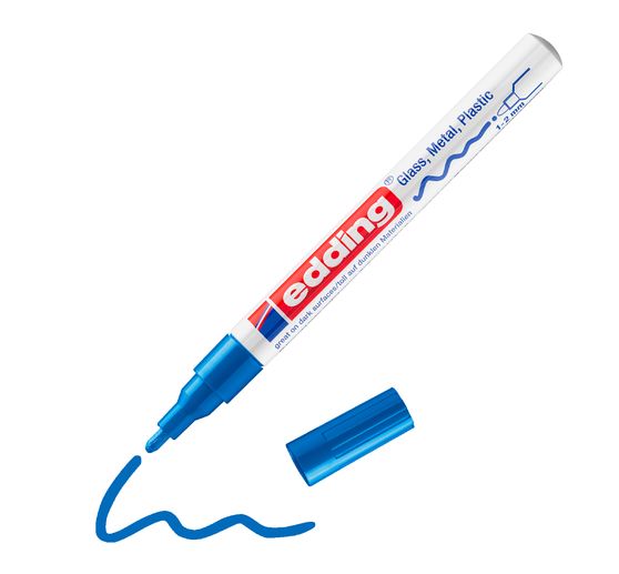 Marqueur à encre laquée edding 751, 1-2 mm