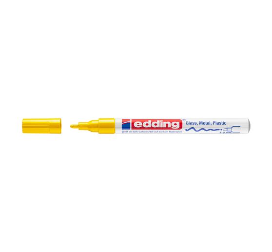 Marqueur à encre laquée edding 751, 1-2 mm