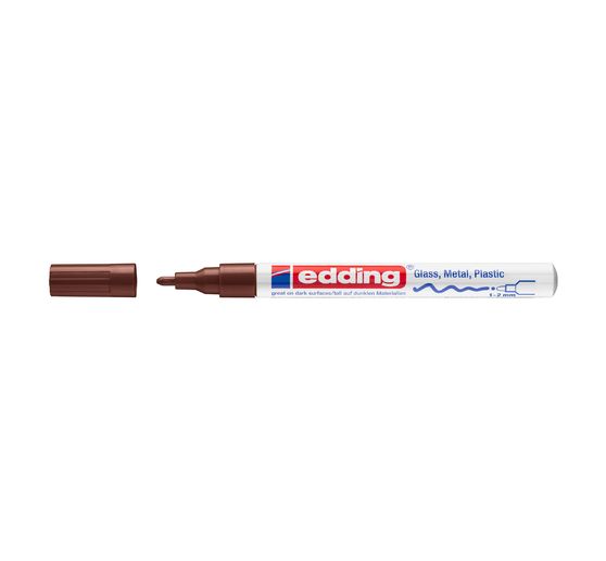 Marqueur à encre laquée edding 751, 1-2 mm