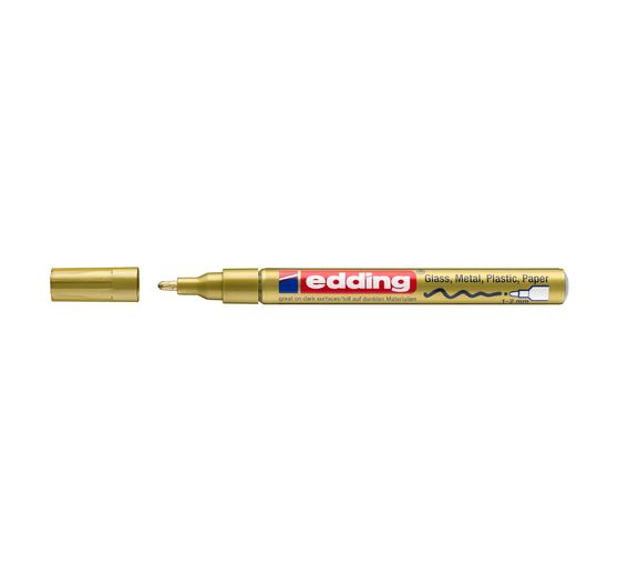 Marqueur à encre laquée edding 751, 1-2 mm