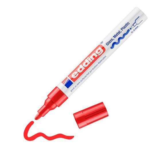 Marqueur à encre laquée edding 750, 2-4 mm
