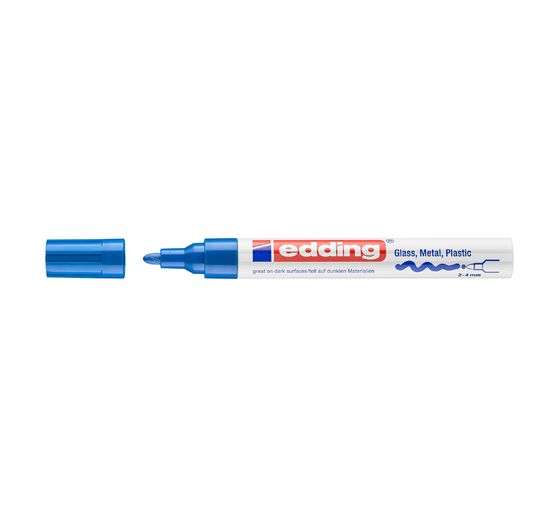Marqueur à encre laquée edding 750, 2-4 mm