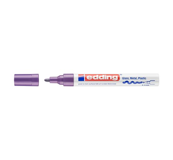Marqueur à encre laquée edding 750, 2-4 mm