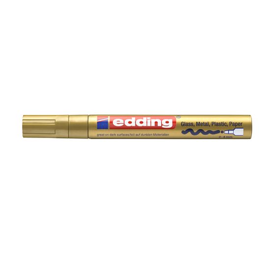 Marqueur à encre laquée edding 750, 2-4 mm