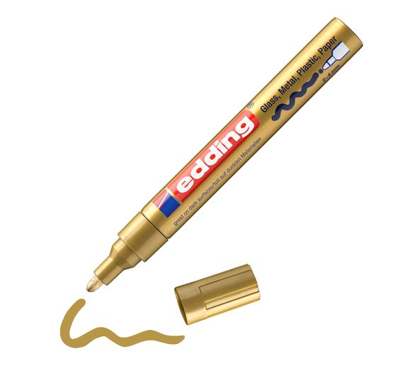 Marqueur à encre laquée edding 750, 2-4 mm