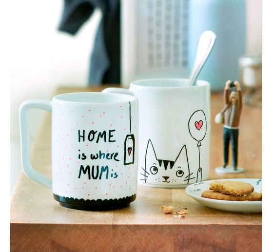 Feutres pinceaux pour porcelaine edding 4200 « Warm »