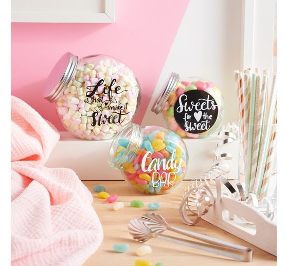 Self-adhesive vinyl film glossy