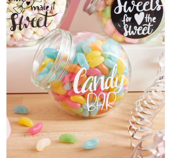 Self-adhesive vinyl film glossy