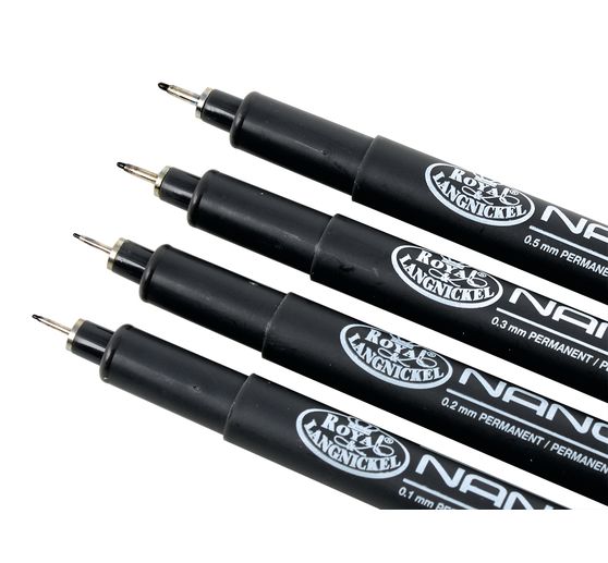 Fineliners « Nano », set de4