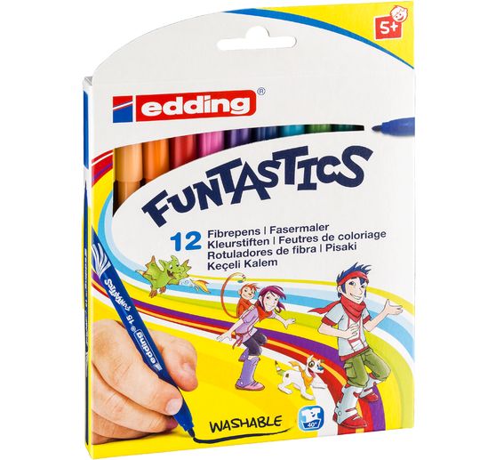 edding 15, Funtastic Feutres pour enfants, 1 mm