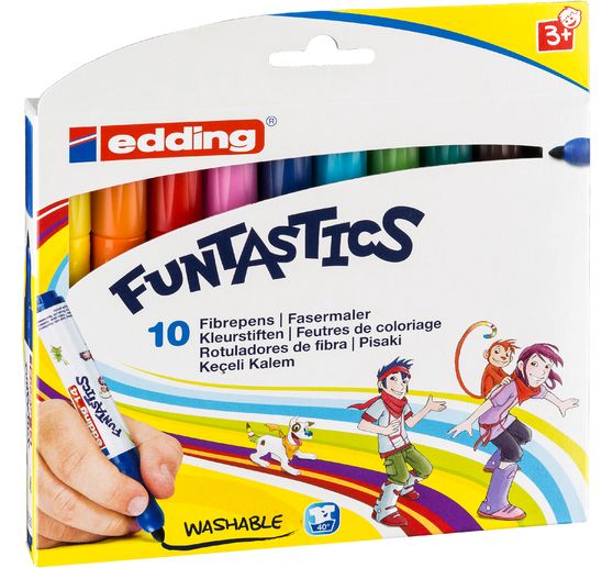 edding 14, Funtastic Feutres pour enfants, 3 mm