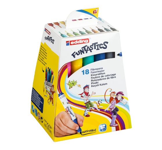 edding 14, Funtastic Feutres pour enfants, 3 mm