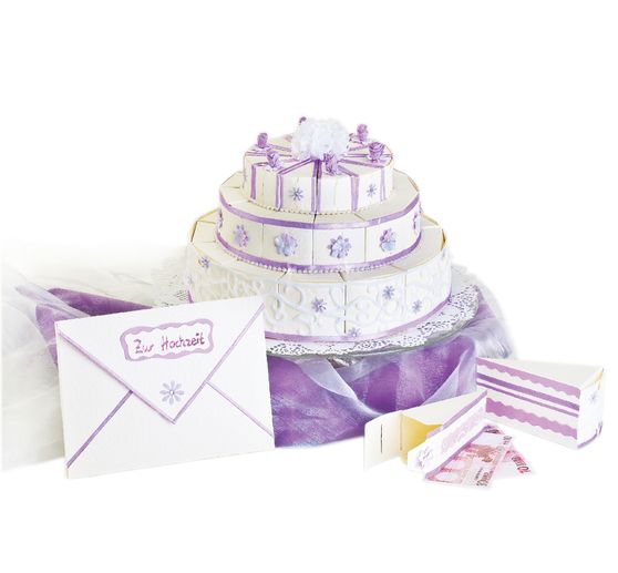 Set de gabarits pour boîtes, « Parts de gâteaux »