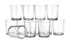 Verres à bougie chauffe-plat VBS « Haut », 12 pc.
