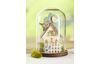 Cloche en verre avec socle VBS, remplissable