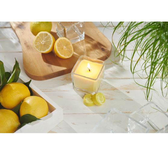 VBS Tealight jars "Cube", 4 pieces