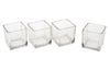 Verres à bougie chauffe-plat VBS « Cube », 4 pc.