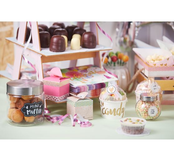 VBS Storage jar / sweet jar, 4 pieces