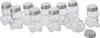 Bocaux en verre ourson VBS, 10 pc.