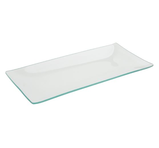 Assiette en verre VBS « Rectangulaire » - VBS Hobby