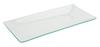 Assiette en verre VBS « Rectangulaire »
