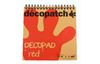 Bloc de papiers Décopatch « Décopad Red », 48 f., 12 motifs