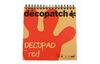 Décopatch paper pad "Decopad Red"