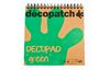 Bloc de papiers Décopatch « Décopad Green », 48 f., 12 motifs