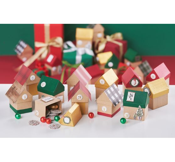VBS Cardboard boxes "House", 40 pieces
