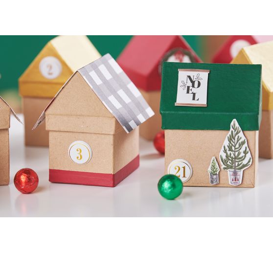 VBS Cardboard boxes "House", 40 pieces