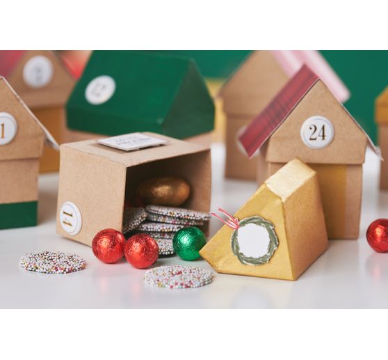 VBS Cardboard boxes "House", 40 pieces