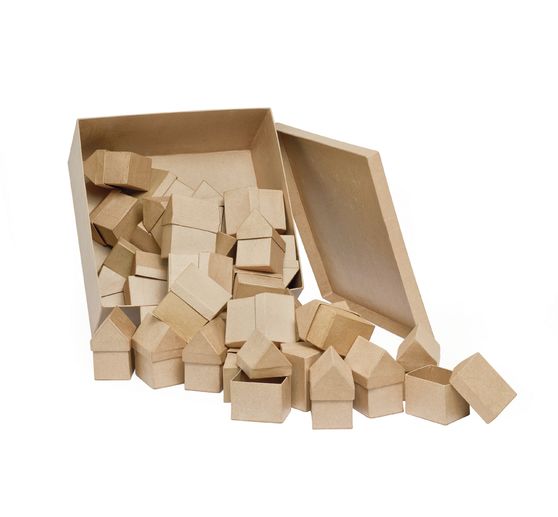 VBS Cardboard boxes "House", 40 pieces