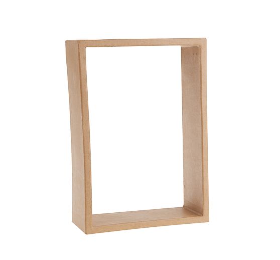 Cadre en papier mâché « Rectangle », env. H 29,5 x l 21 x P 8 cm