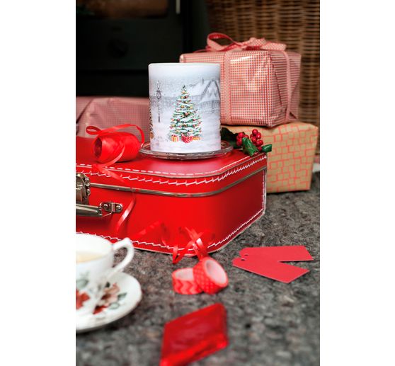 Serviette « Noël enneigé »