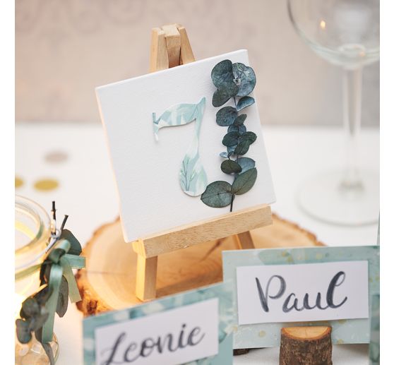 Marque-places VBS « Rondelle de bois »