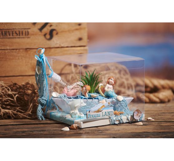 Box for money and voucher gifts, Transparent