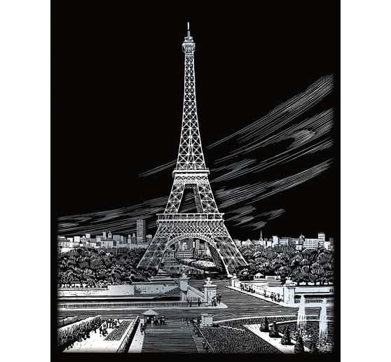 Carte à gratter « Tour Eiffel »
