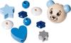 Attache-sucette perles en bois « Teddy »