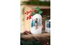 Père Noël assis sur sapin VBS, set de 2