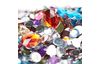 Assortiment de pierres décoratives VBS « Formes et couleurs variées », 430 g