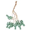 Suspensions cactus « Stina », 7 pc. Vert