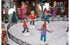 Miniature VBS « Marché de Noël », à éclairage LED et musique